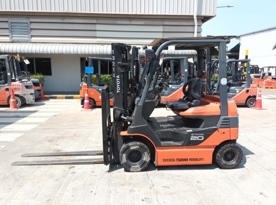 Used Forklift Toyota 8FB20, Electric Forklift, Load Capacity 2 Tons, Mast Height 3 M | No. 13214