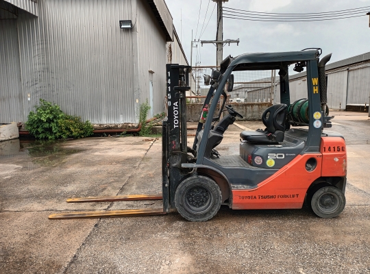 Used Forklift Toyota 32-8FG20, Gasoline/LPG Forklift, Load Capacity 2 Tons, Mast Height 3 M | No. 14150
