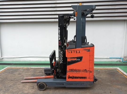 Used Forklift Toyota 8FBR13, Electric Forklift, Load Capacity 1.3 Tons, Mast Height 4.5 M | No. 13753