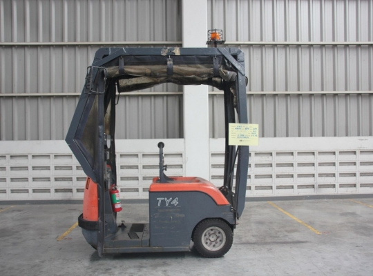 รถโฟล์คลิฟท์ไฟฟ้ามือสอง Toyota 4CBTYK4 ยกได้ 4 ตัน เสาสูง  | No 11601