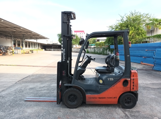 Used Forklift Toyota 62-8FD15, Diesel Forklift, Load Capacity 1.5 Tons, Mast Height 6 M | No. 14699