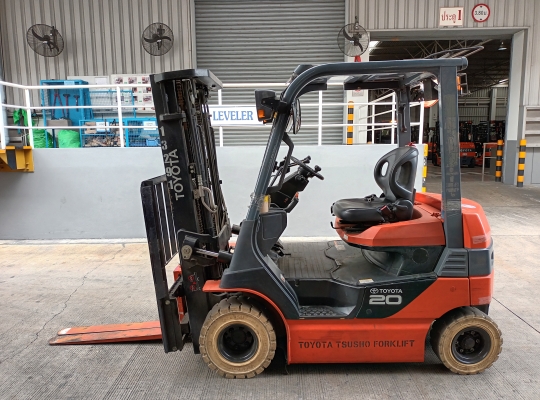 รถโฟล์คลิฟท์ไฟฟ้ามือสอง Toyota 8FB20 ยกได้ 2 ตัน เสาสูง 4.5 เมตร | No 13291