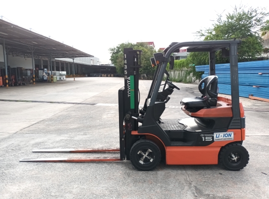 Used Forklift Toyota 8FB15, Electric Forklift, Load Capacity 1.5 Tons, Mast Height 3 M | No. 14350