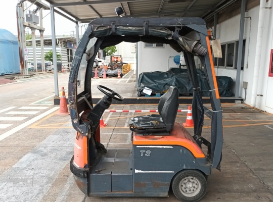 รถโฟล์คลิฟท์ไฟฟ้ามือสอง Toyota 4CBT3 ยกได้ 3 ตัน เสาสูง  | No 10597