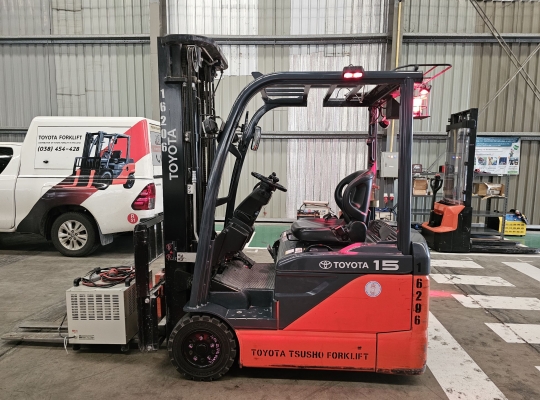 Used Forklift Toyota 8FBE15, Electric Forklift, Load Capacity 1.5 Tons, Mast Height 5 M | No. 16206