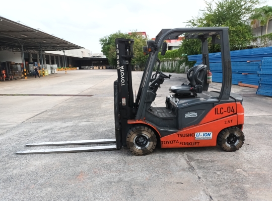 Used Forklift Toyota 8FBN25, Electric Forklift, Load Capacity 2.5 Tons, Mast Height 3 M | No. 13955