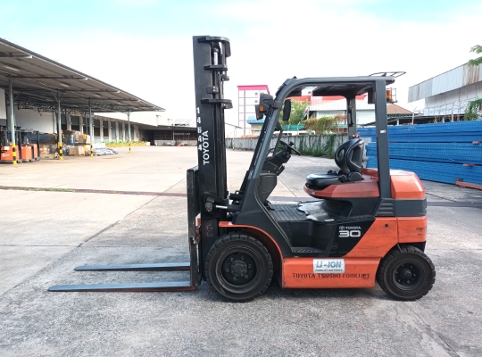 Used Forklift Toyota 8FB30, Electric Forklift, Load Capacity 3 Tons, Mast Height 4 M | No. 14644