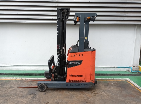 Used Forklift Toyota 8FBR15, Electric Forklift, Load Capacity 1.5 Tons, Mast Height 5.5 M | No. 13792