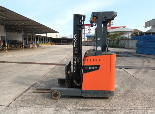Used Forklift Toyota 8FBR15, Electric Forklift, Load Capacity 1.5 Tons, Mast Height 3.5 M | No. 15757